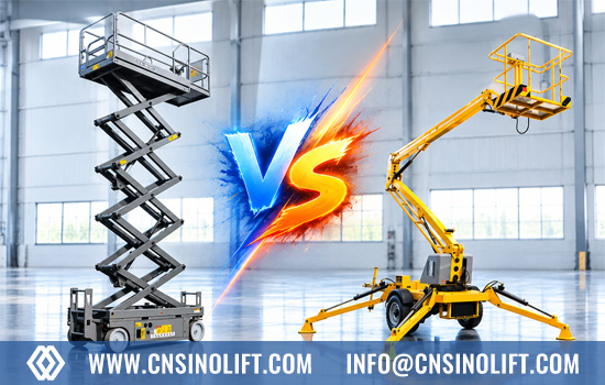 Scissor Lift vs. Boom Lift