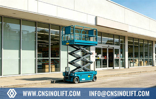 Can a Scissor Lift Be Placed Outdoors