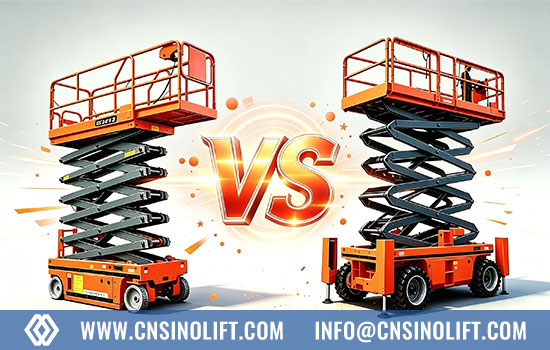 Electric vs diesel scissor lifts comparison