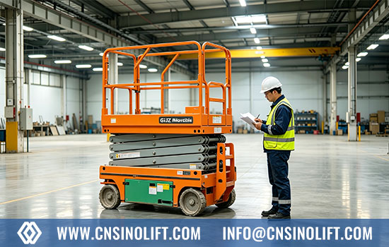 self propelled scissor lift daily inspection checklist