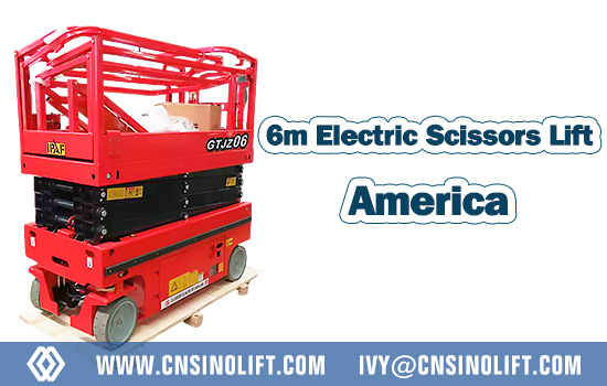 Electric scissors lift